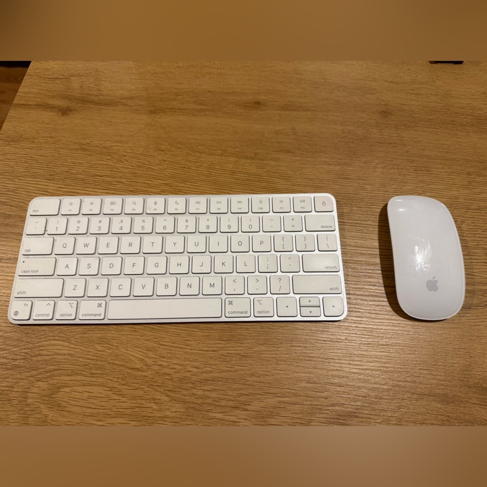 Apple Magic Mouse 2 and Keyboard